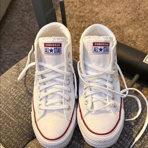 Converse Chuck Taylor All Star Madison Mid White Women's Sneakers